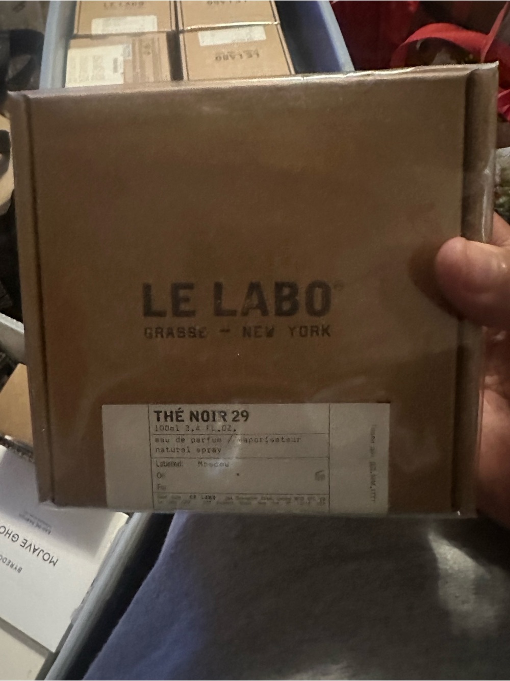 Le Labo Thé Noir 29 in Brown Kraft Box